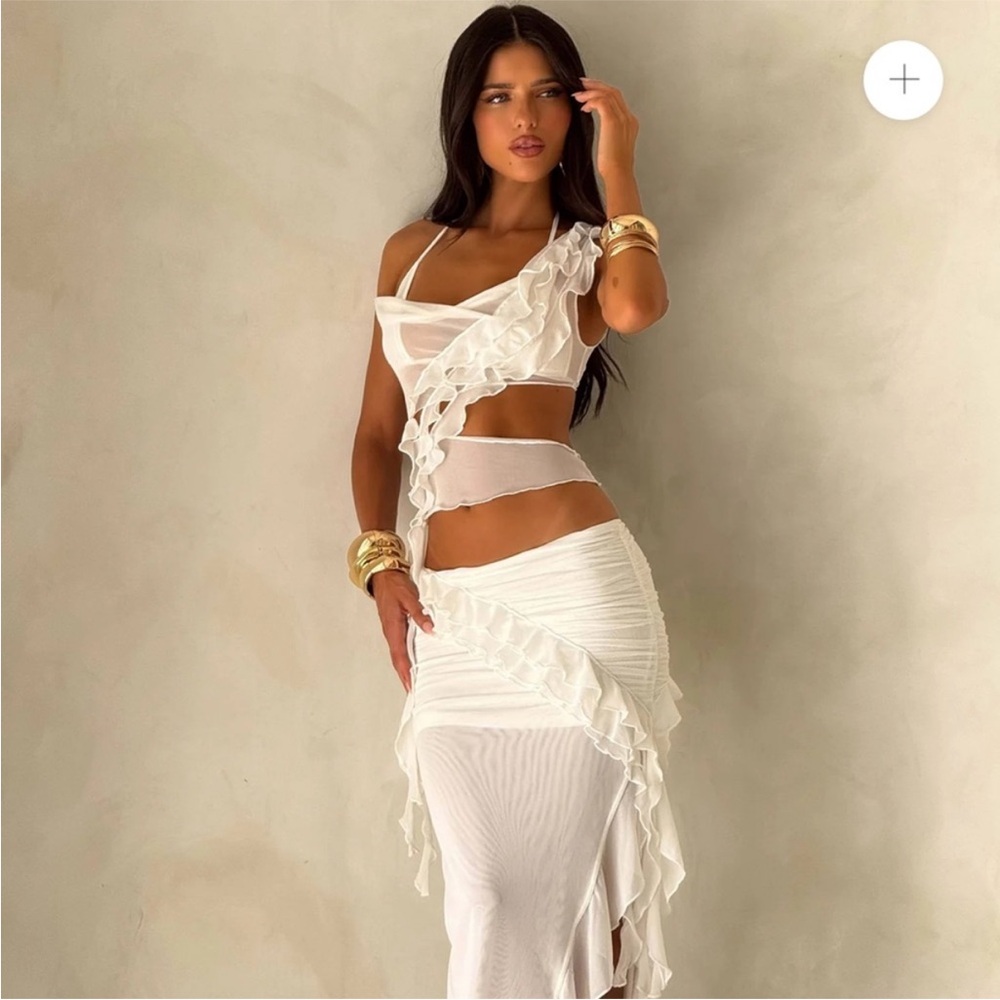 Outcast White Matching Set - Picture 3 of 4